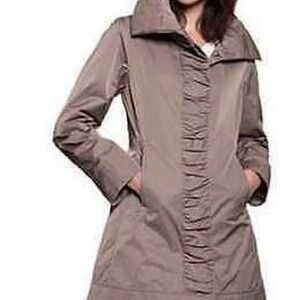 RAINFOREST Women's Trench Coat in Taupe